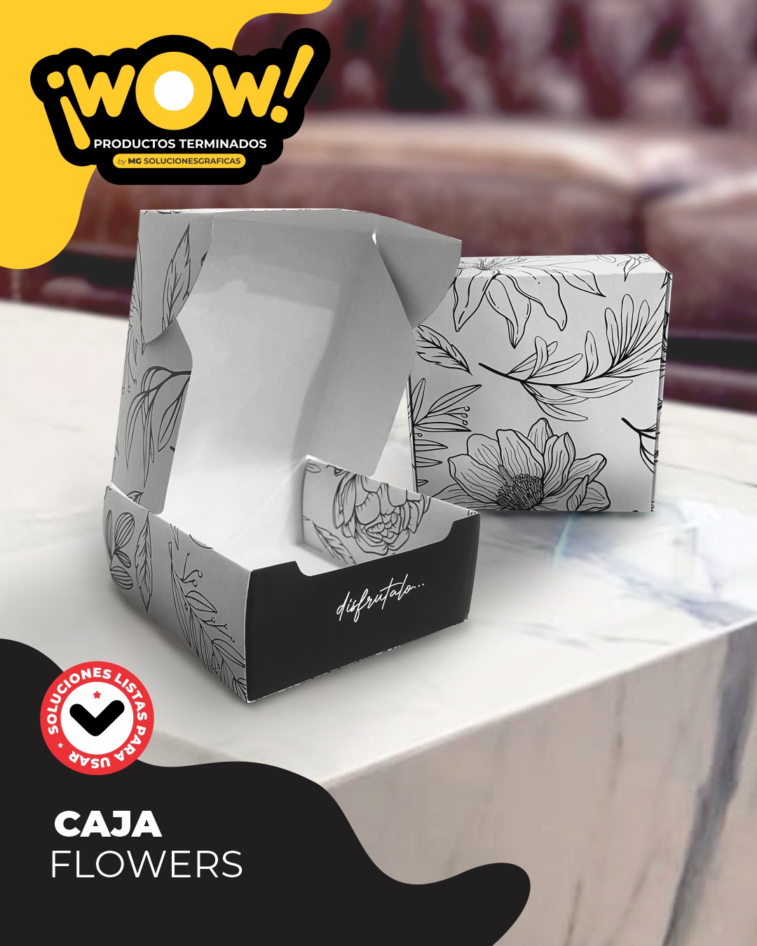 Caja Flowers